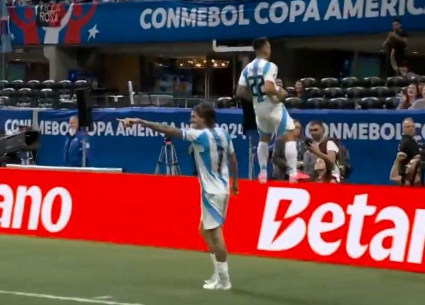 Copa América 2024: el gol de Lautaro Martínez para el 2-0 ante Canadá
