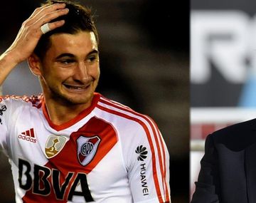 Lucas Alario y Rodolfo DOnofrio