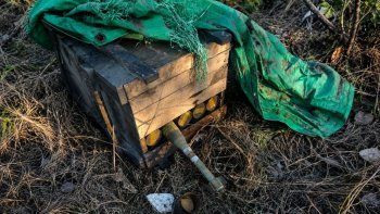encontraron mas de 20 granadas antitanque activas en monte grande y las hicieron estallar