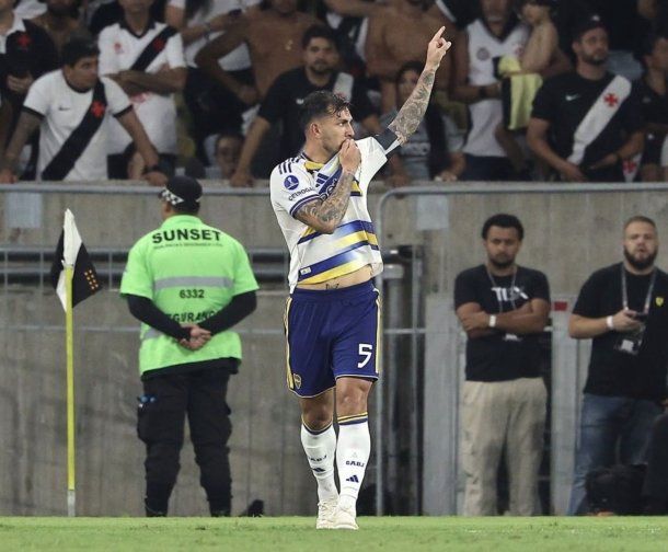 Leandro Paredes marcó el gol agónico de Boca para clasificar a la final de la Copa Sudamericana.&nbsp;