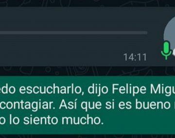 Posibilidad de contagio a través de audios de WhatsApp: los memes por el anuncio de la Ciudad