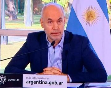 Horacio Larreta, jefe de Gobierno porte&ntilde;o