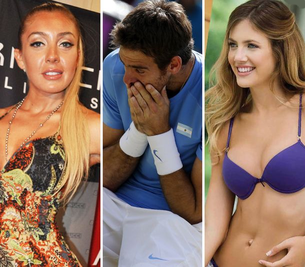 Del Potro se quedó sin novia y sin la ex hermana Pombo