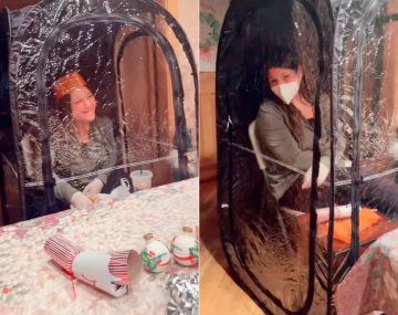 La astuta maniobra de una familia para pasar las Fiestas con un positivo de Covid-19