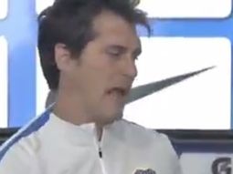 Guillermo se lesionó en una conferencia de prensa Guillermo se lesionó en una conferencia de prensa