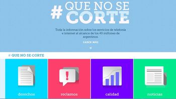 quenosecorte.gob.ar: la nueva web para denunciar problemas con los celulares quenosecorte.gob.ar: la nueva web para denunciar problemas con los celulares