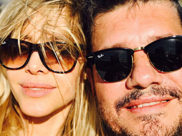 Guile Valdés y Marcelo Tinelli, juntos tomando sol. Guile Valdés y Marcelo Tinelli, juntos tomando sol.