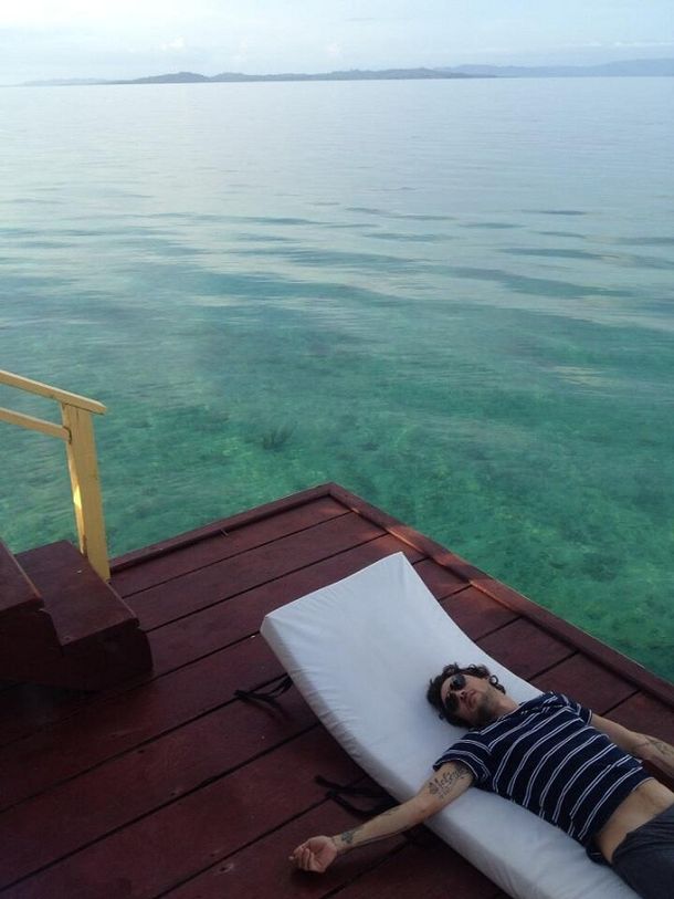 Geraldine Neumann y sus románticas vacaciones