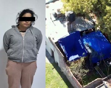 Magalí Celeste González Guerrero, detenida por el triple femicidio de Florencio Varela.