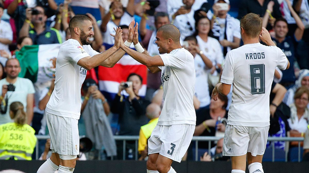 Real Madrid derrota al Granada en el Bernabéu