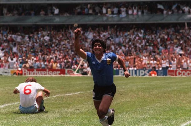 Se cumplen 29 años de los goles de Maradona a Inglaterra