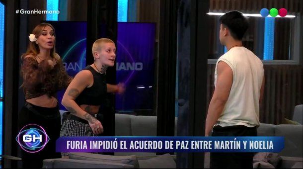 Gran Hermano: picante pelea entre Martín y Furia contra Noelia