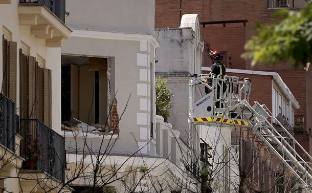 Encontraron muertos a los dos desaparecidos por la explosión en un edificio de Madrid