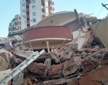 El audio previo al derrumbe de Villa Gesell: Están poniendo guita