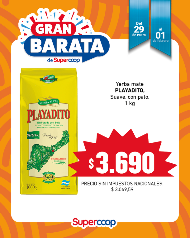 En los supermercados Supercoop hay ofertas de yerba En los supermercados Supercoop hay ofertas de yerba