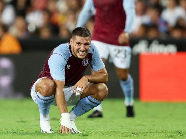 La grave lesión que sufrió Emiliano Buendía: será baja en Aston Villa