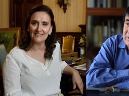 Gabriela Michetti y Jaime Durán Barba