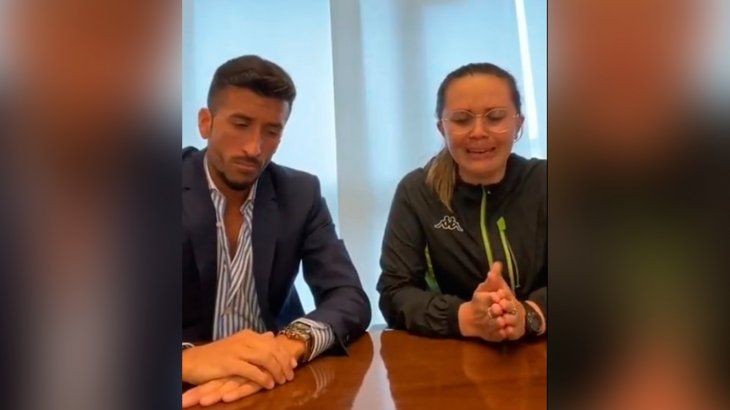 La policía prófuga por el crimen de Lucas González habló a través de un video