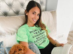 El tierno comentario de Antonela Roccuzzo a las fotos de la hija del Kun Agüero