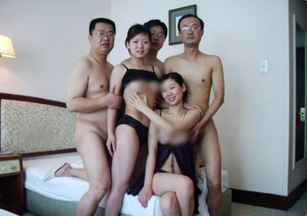 Escándalo en China por fotos de funcionarios en una orgía sexual
