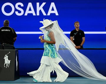 Naomi Osaka sorprendió en el Abierto de Australia con un extravagante atuendo