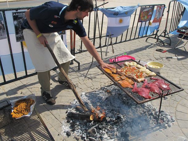 Nos dijeron que era un mundial de asado y era de barbacoa