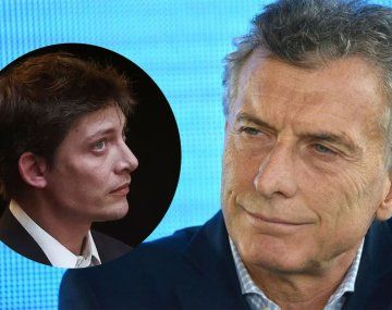 Mauricio Macri y Santiago Caputo.