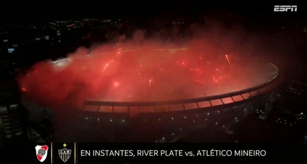 Histórico: el imponente recibimiento de River para la revancha ante Atlético Mineiro