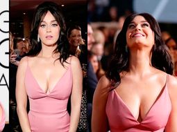 el explosivo escote de katy perry: vine a presentar mis globos el explosivo escote de katy perry: vine a presentar mis globos