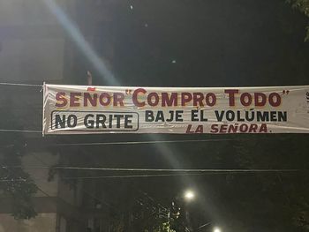 Baje el volumen, el pedido de La Señora para Compro Todo