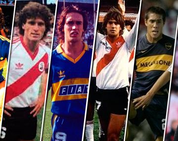 Ruggeri, Batistuta y Maidana jugaron para Boca y River