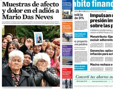 Tapas de diarios del jueves 2 de noviembre de 2017