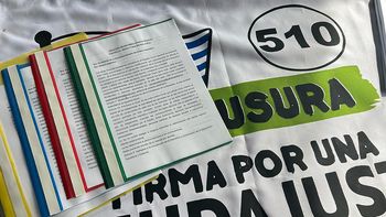 Cabildo Abierto continúa con su campaña de recolección de firmas para el plebiscito de reestructuración de deudas. Cabildo Abierto continúa con su campaña de recolección de firmas para el plebiscito de reestructuración de deudas.