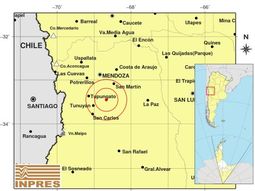Un fuerte temblor con epicentro en San Juan se sintió en Mendoza