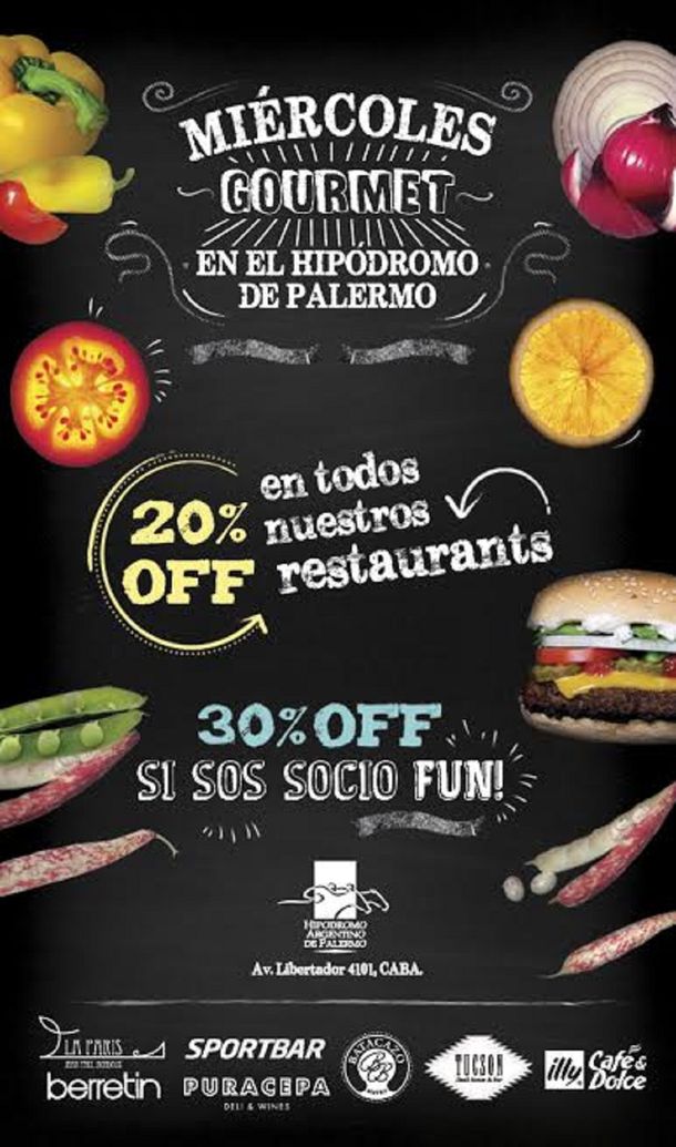 Palermo te sorprende con los miércoles gourmet