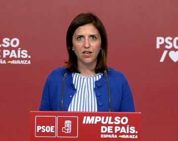 Vocera del PSOE: Milei