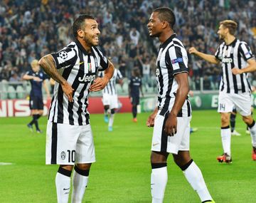 La Juventus le ganó al Malmo con un gol de Tévez