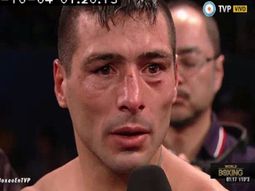 matthysse: me podia levantar, pero preferi cuidarme el ojo matthysse: me podia levantar, pero preferi cuidarme el ojo