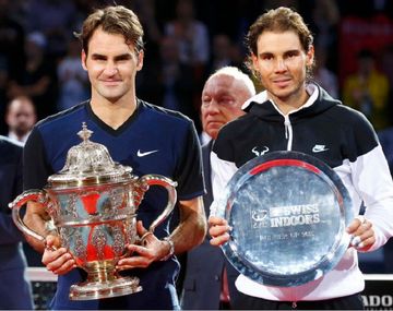 Basilea: Federer le ganó de local a Nadal en una batalla de tenis