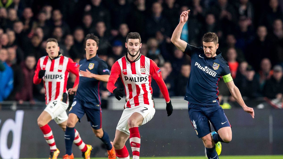 Atlético Madrid no pudo romper el cero y sólo empató ante el PSV