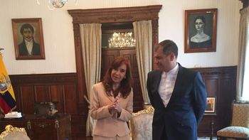 junto a cristina, correa denuncio un plan para atacar a lideres progresistas