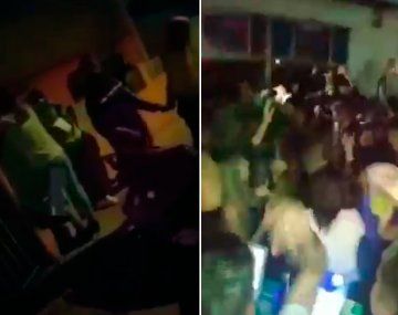 VIDEO: Hicieron una fiesta clandestina en un jardín de infantes que está a metros de una comisaría