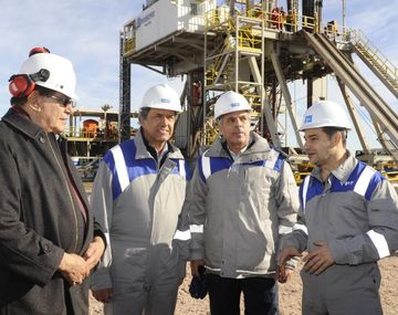 Scioli recorrió Vaca Muerta y celebró que es una influencia para el desarrollo del país