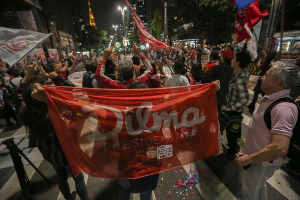 Protestas en Brasil por la situación de Dilma Rousseff