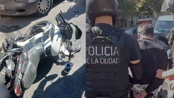 persecucion y choque: dos motochorros colombianos detenidos tras un raid entre colegiales y villa crespo persecucion y choque: dos motochorros colombianos detenidos tras un raid entre colegiales y villa crespo