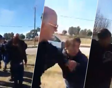 Filman golpes y agresiones de la Policía a chicos durante un operativo