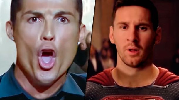 El viral del día: mirá el trailer de Superman Messi vs Batman Cristiano