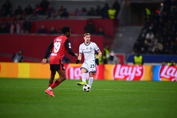El Inter de Lautaro perdió 1-0 con el Leverkusen de Palacios por la Champions