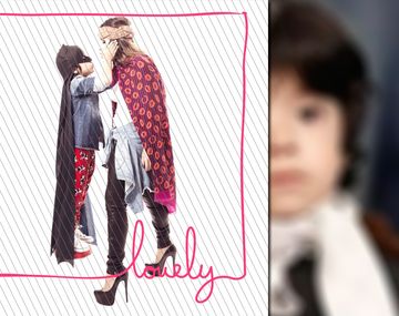 La foto de Gianinna  junto a Benjamín