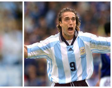 Gritalo con todo: los goles de Messi y Batistuta en la Selección argentina
